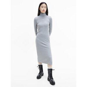 Calvin Klein dámské šedé šaty - XS (P3E)